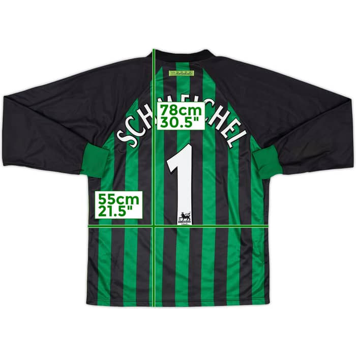 1997-98 Manchester United GK Shirt Schmeichel #1 - 8/10 - (M)