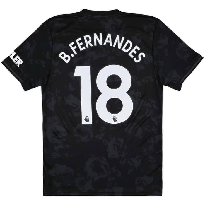 2019-20 Manchester United Third Shirt B.Fernandes #18 - 9/10 - (M)