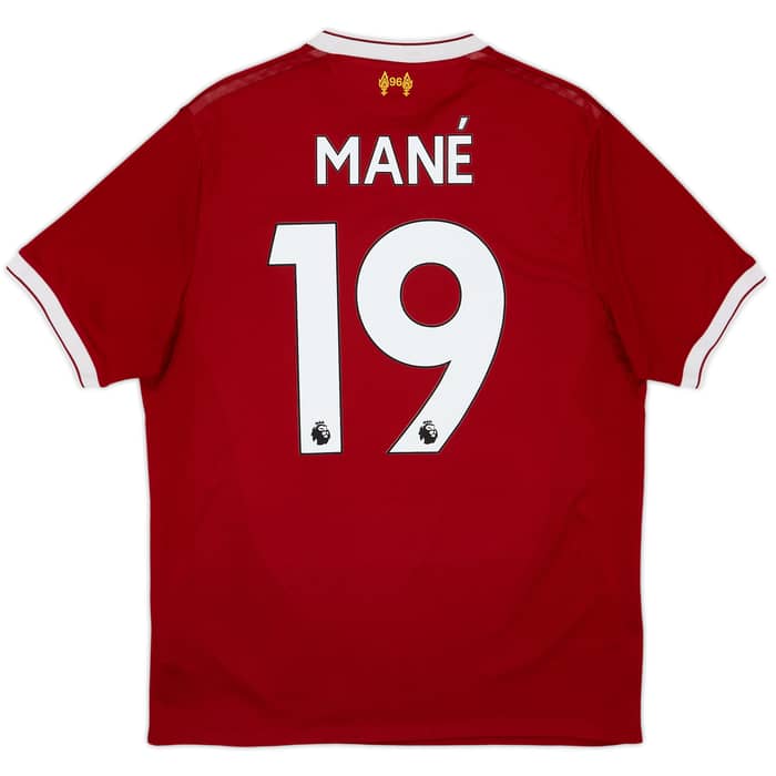 2017-18 Liverpool 125 Years Home Shirt Mane #19 - 7/10 - (M)