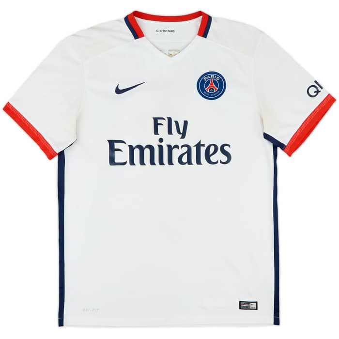 2015-16 Paris Saint-Germain Away Shirt Ibrahimovic #10 - 6/10 - (L)