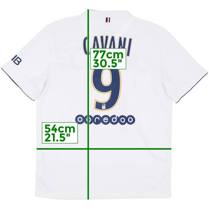 2014-15 Paris Saint-Germain Away Shirt Cavani #9 - 6/10 - (L)