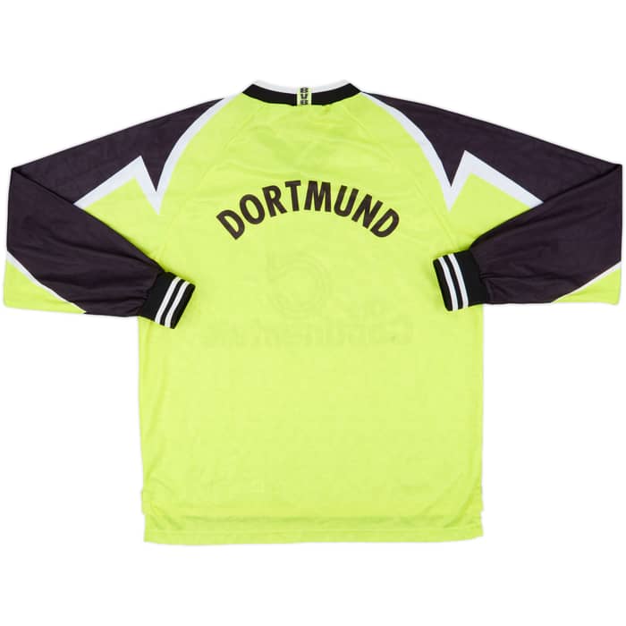 1995-96 Borussia Dortmund Home L/S Shirt - 7/10 - (XL)