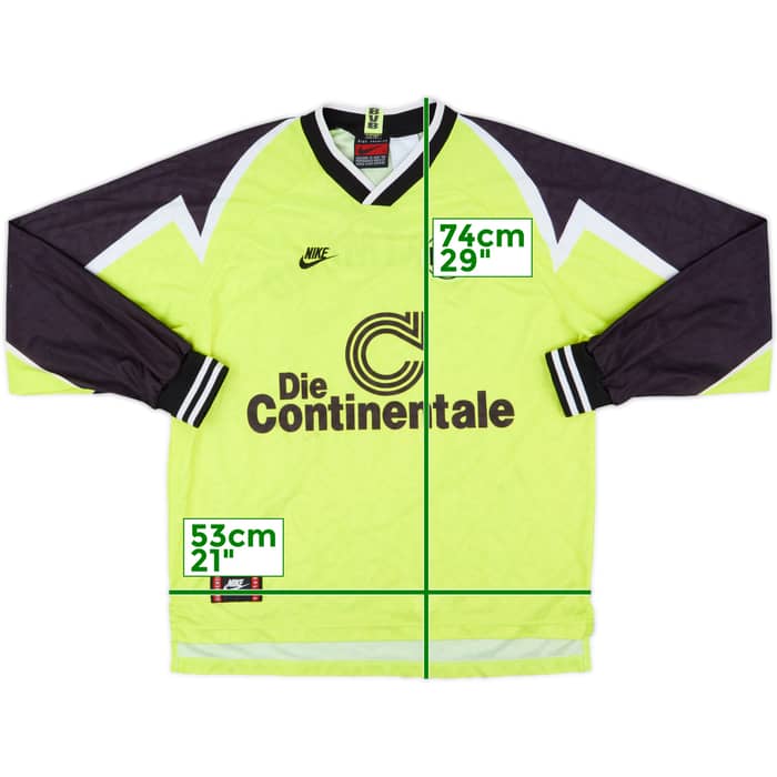 1995-96 Borussia Dortmund Home L/S Shirt - 7/10 - (XL)