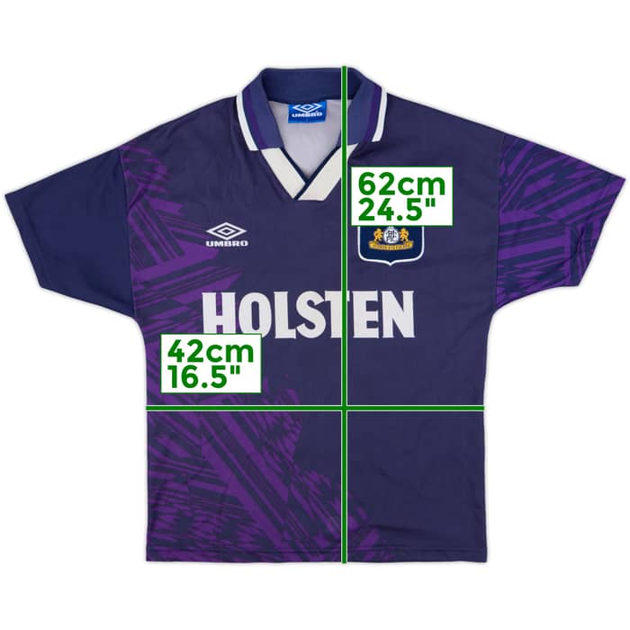 1994-95 Tottenham Away Shirt - 7/10 - (Y)