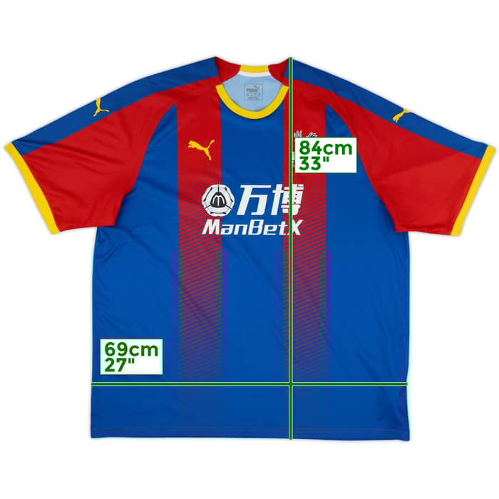 2018-19 Crystal Palace Home Shirt - 10/10 - (4XL)