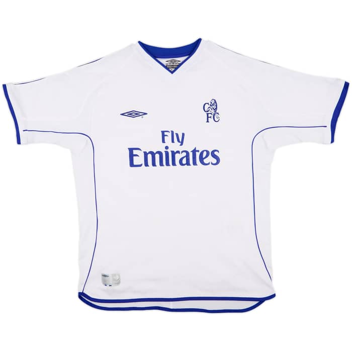 2001-03 Chelsea Away Shirt Zola #25 - 8/10 - (L)