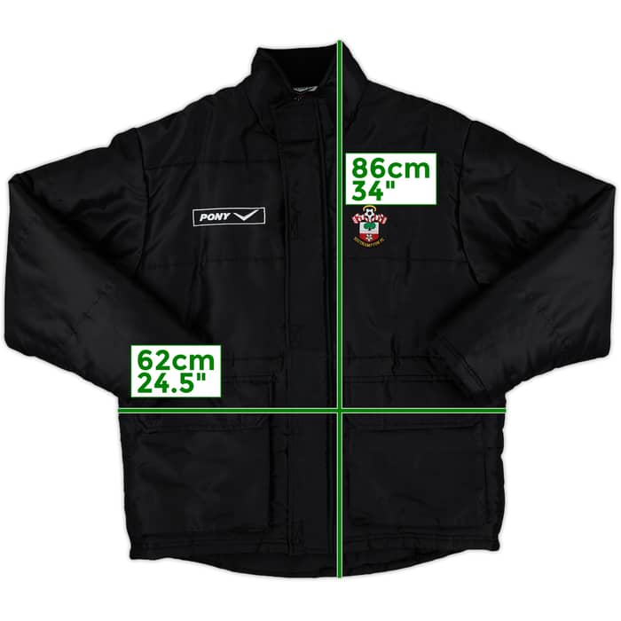 1998-99 Southampton Pony Padded Bench Coat - 10/10 - (S)