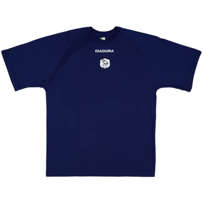 2005-06 Sheffield Wednesday Diadora Cotton Tee - 8/10 - (L)