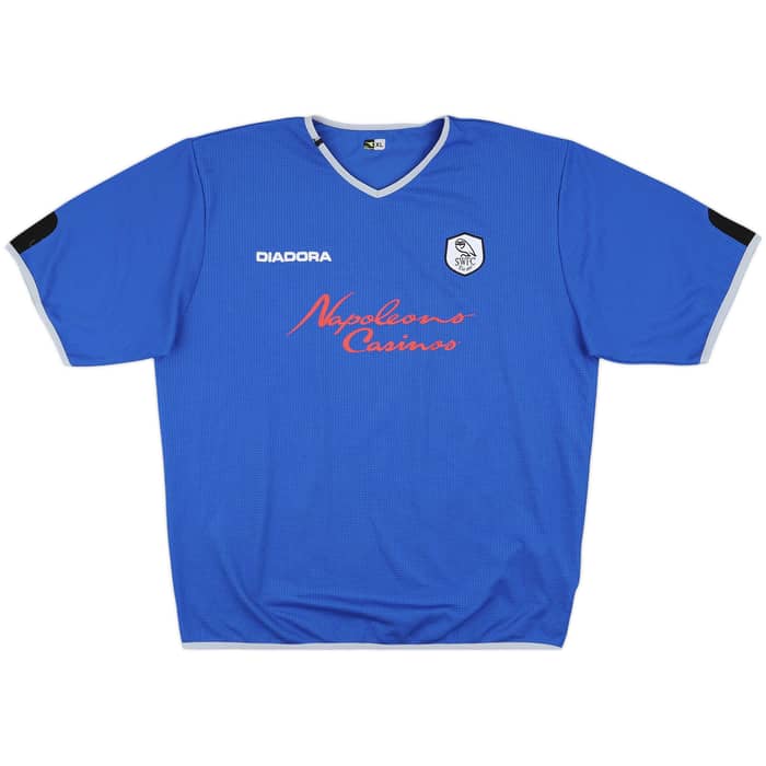 2001-02 Sheffield Wednesday Diadora Training Shirt - 9/10 - (XL)