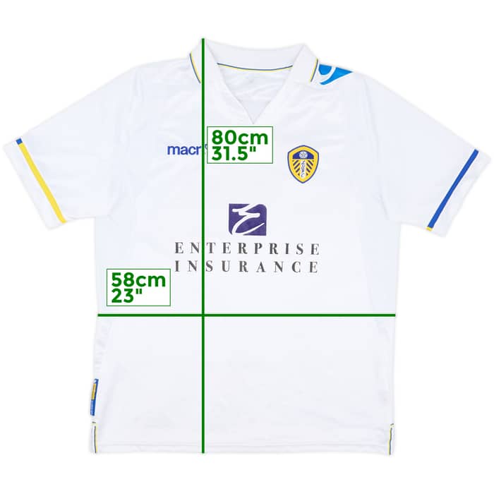 2011-12 Leeds United Home Shirt - 6/10 - (XL)
