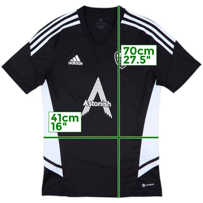 2022-23 Leeds adidas Training Shirt - 10/10 - (S)