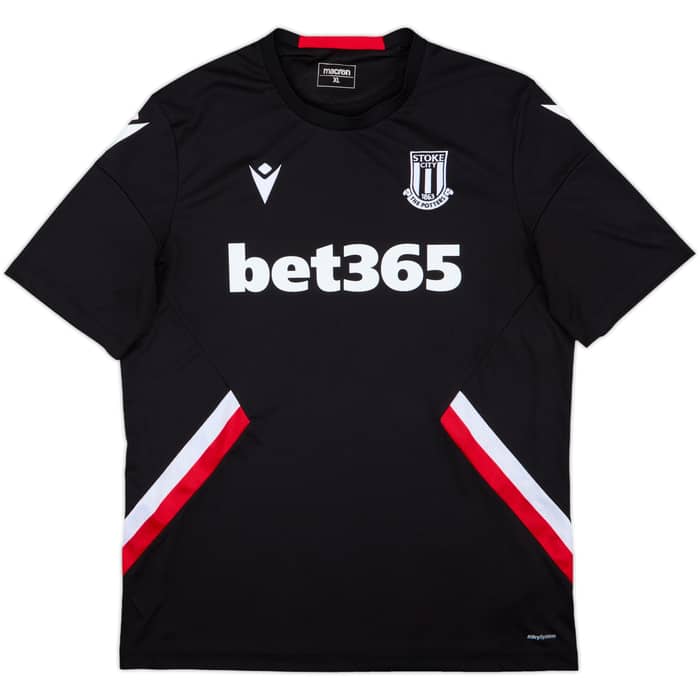 2022-23 Stoke City Macron Training Shirt - 9/10 - (XL)