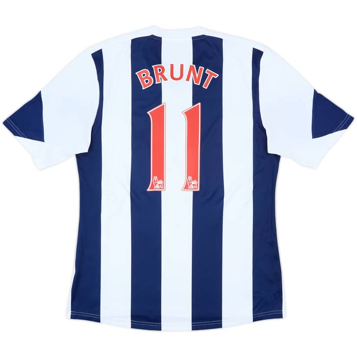 2013-14 West Brom Home Shirt Brunt #11 - 8/10 - (L)