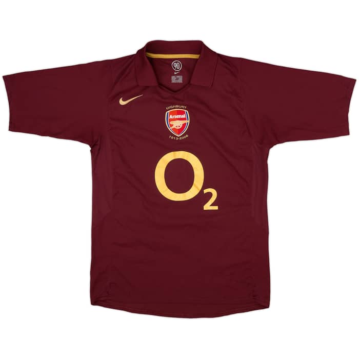 2005-06 Arsenal Home Shirt Henry #14 - 10/10 - (S)