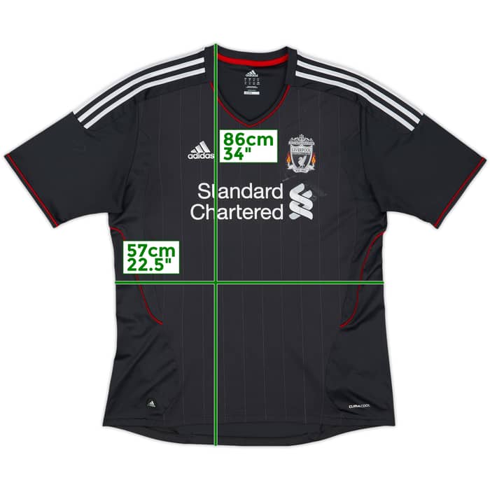 2011-12 Liverpool Away Shirt - 4/10 - (XL)