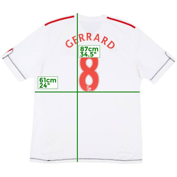 2009-10 Liverpool Third Shirt Gerrard #8 - 7/10 - (XXL)