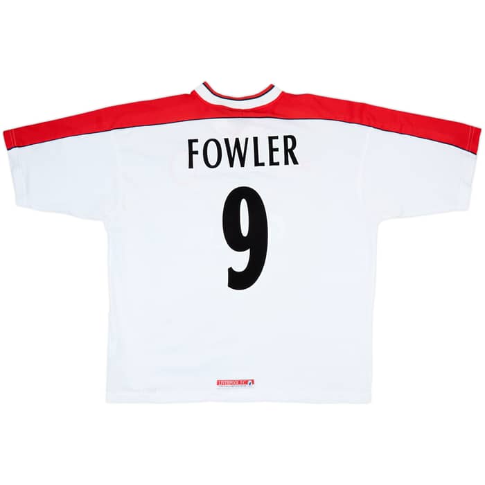 1998-99 Liverpool Away Shirt Fowler #9 - 7/10 - (XL)