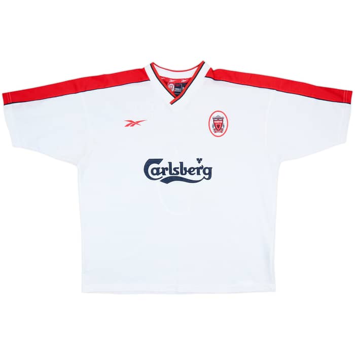 1998-99 Liverpool Away Shirt Fowler #9 - 7/10 - (XL)