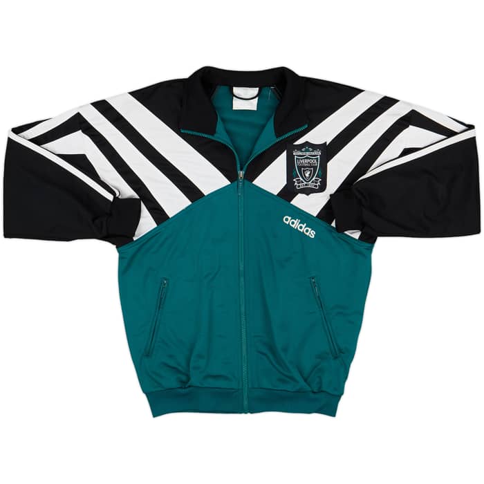 1995-96 Liverpool adidas Tracksuit - 7/10 - (S)