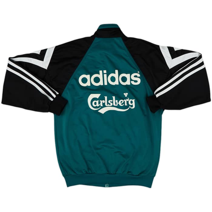 1995-96 Liverpool adidas Tracksuit - 8/10 - (M)