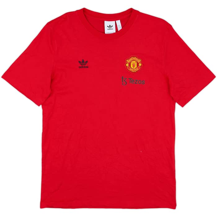 2022-23 Manchester United adidas Cotton Tee - 10/10 - (M)