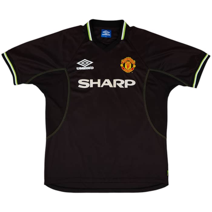 1998-99 Manchester United Third Shirt Solskjaer #20 - 8/10 - (XL)
