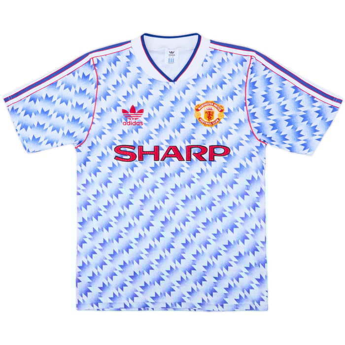 1990-92 Manchester United Away Shirt - 10/10 - (S)