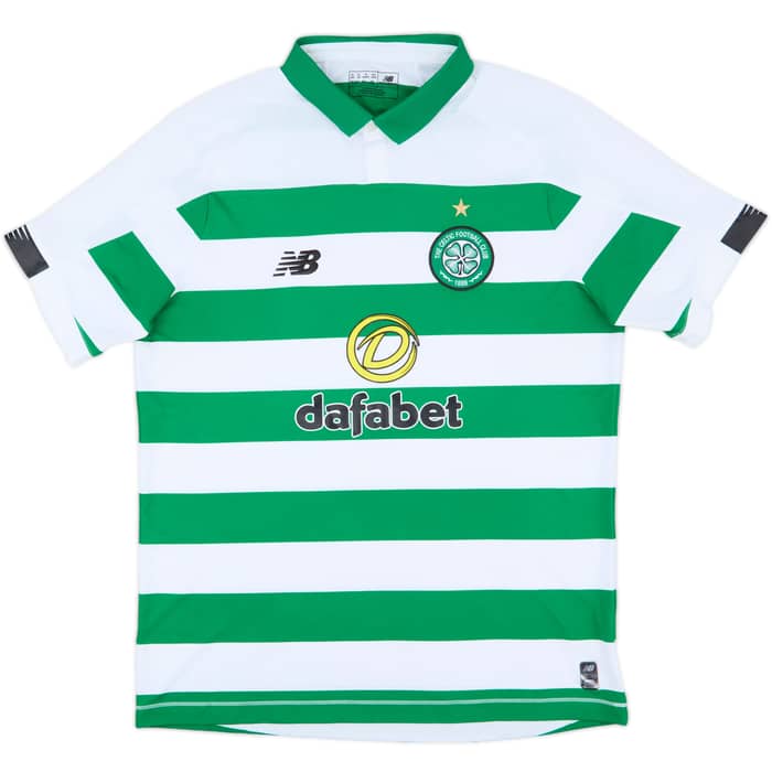 2019-20 Celtic Home Shirt - 8/10 - (XL)