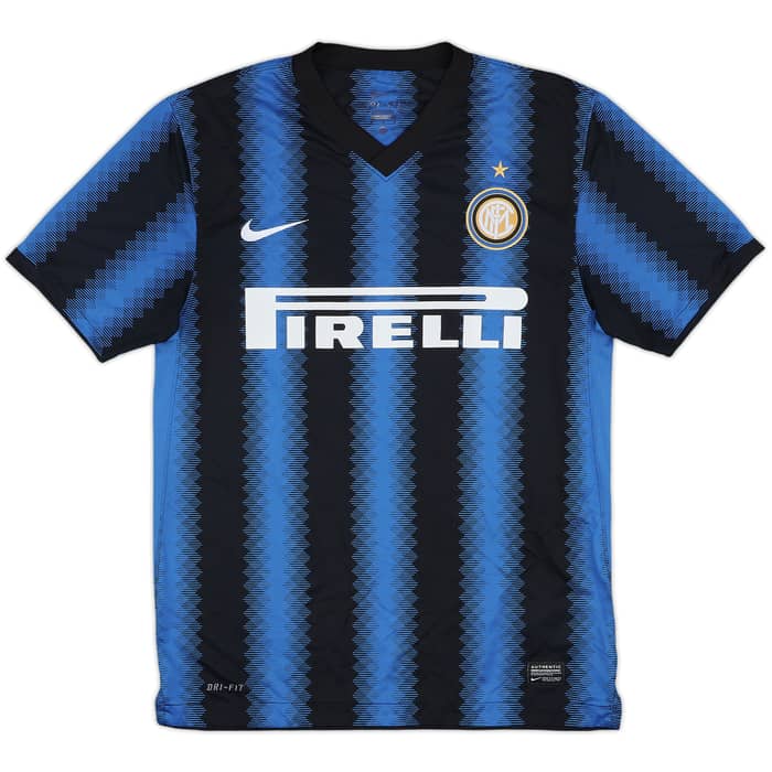 2010-11 Inter Milan Home Shirt - 9/10 - (M)
