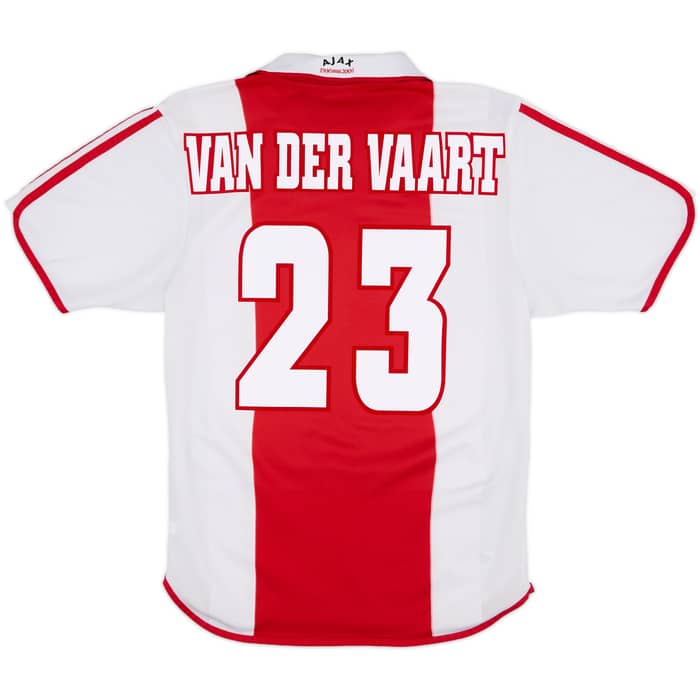 2000-01 Ajax Centenary Home Shirt Van Der Vaart #23 - 8/10 - (M)