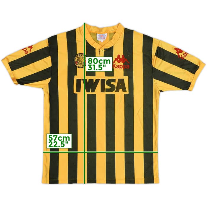 1992-93 Kaizer Chiefs Home Shirt - 7/10 - (XXL)