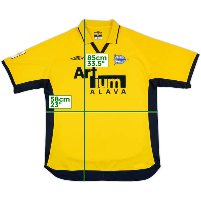2002-03 Alaves Away Shirt - 7/10 - (XL)