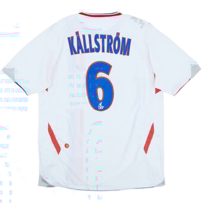 2006-07 Lyon Home Shirt Kallstrom #6 - 7/10 - (M)