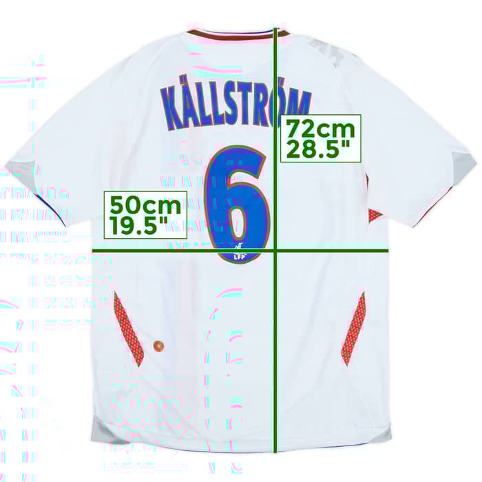2006-07 Lyon Home Shirt Kallstrom #6 - 7/10 - (M)