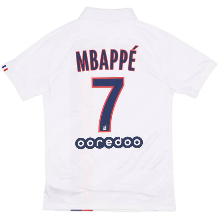 2019-20 Paris Saint-Germain Third Shirt Mbappe #7 - 8/10 - (S)