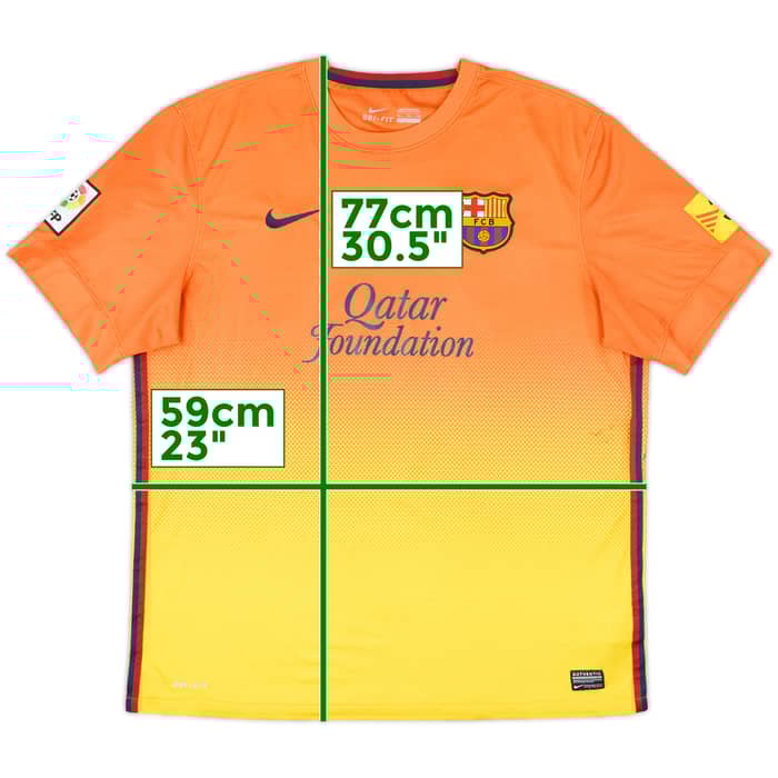 2012-13 Barcelona Away Shirt - 5/10 - (XL)