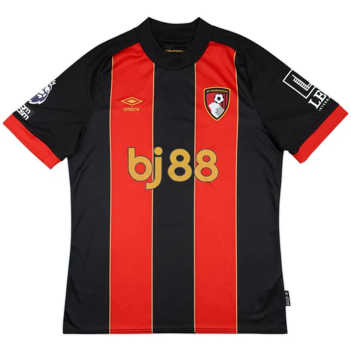 2024-25 Bournemouth Match Issue Home Shirt Huijsen #2