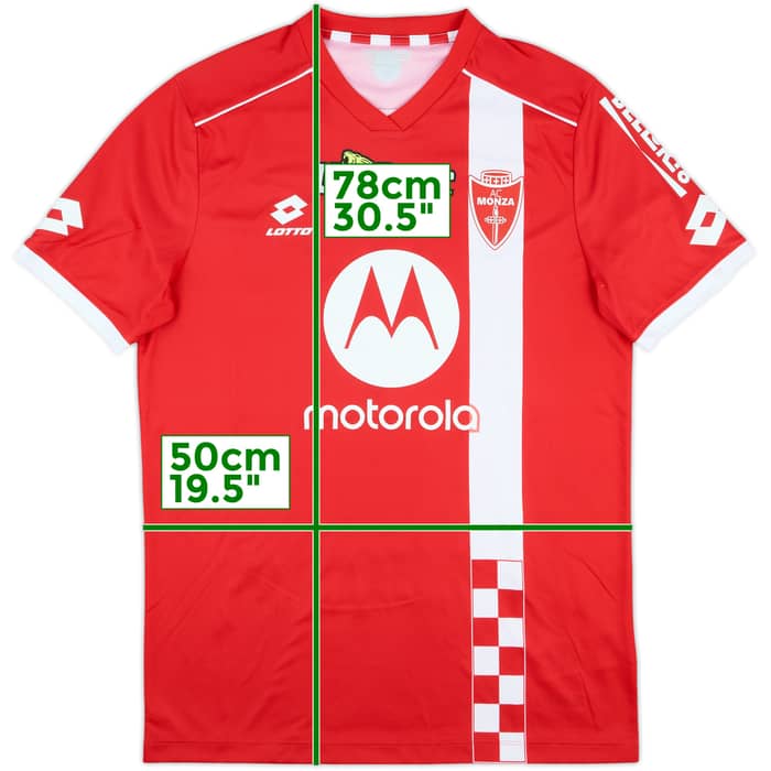2023-24 Monza Match Issue Home Shirt #44 (Carboni)