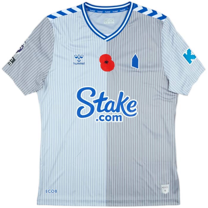 2023-24 Everton Match Issue Third Shirt Hunt #58