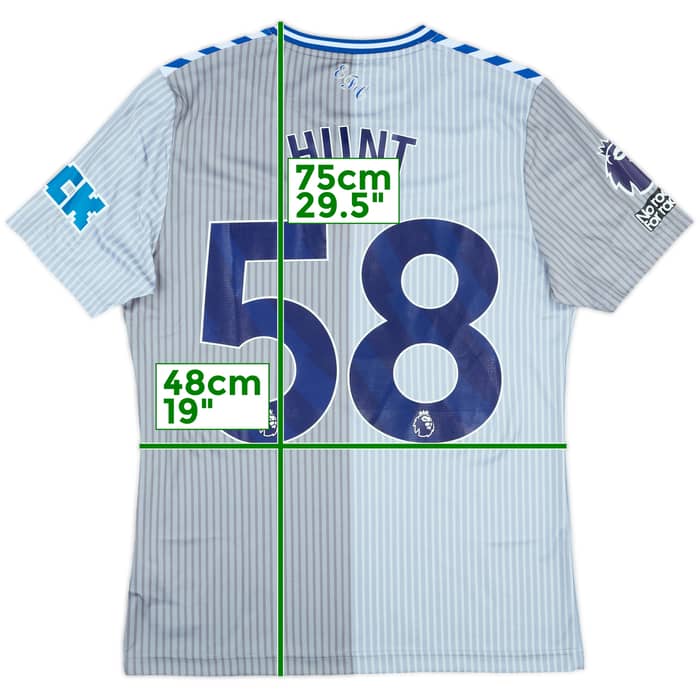 2023-24 Everton Match Issue Third Shirt Hunt #58