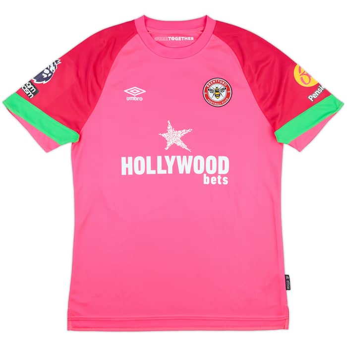 2023-24 Brentford Match Issue GK Shirt Balcombe #40