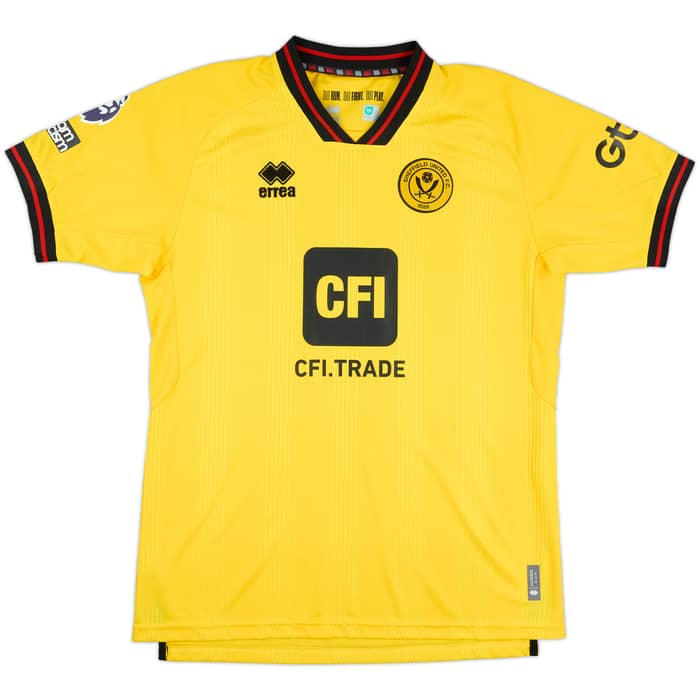 2023-24 Sheffield United Match Issue Away Shirt Vini Souza #21