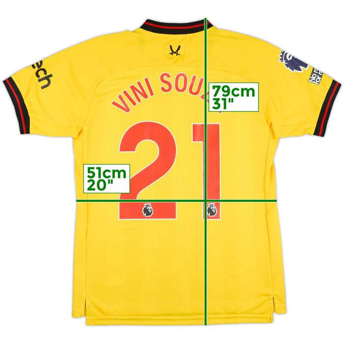 2023-24 Sheffield United Match Issue Away Shirt Vini Souza #21