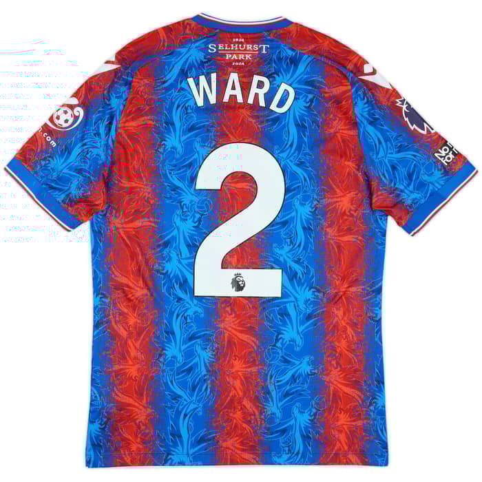 2024-25 Crystal Palace Match Issue Home Shirt Ward #2