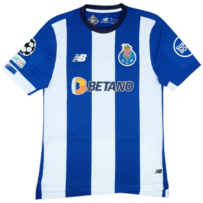 2023-24 Porto Match Issue Champions League Home Shirt Ivan Jaime #17