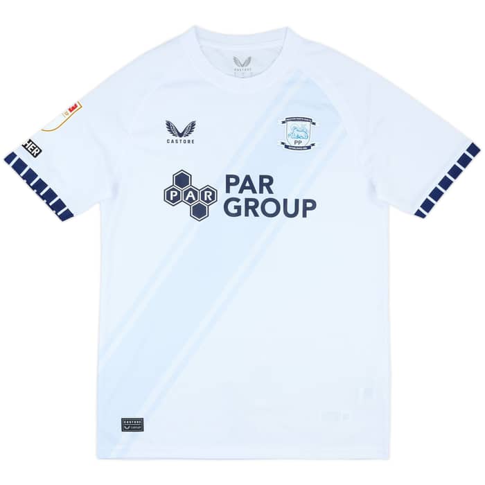 2024-25 Preston North End Match Issue Home Shirt Brady #11