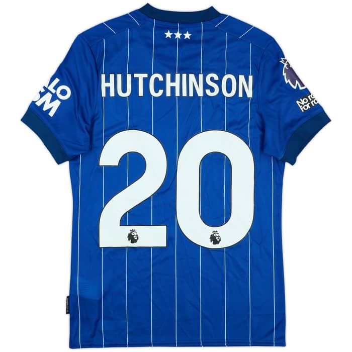2024-25 Ipswich Match Issue Home Shirt Hutchinson #20