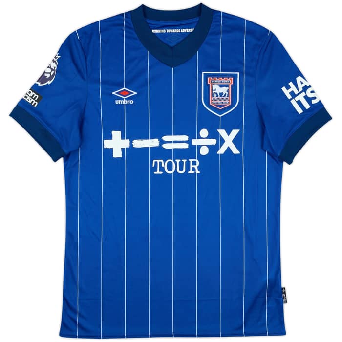 2024-25 Ipswich Match Issue Home Shirt Davis #3