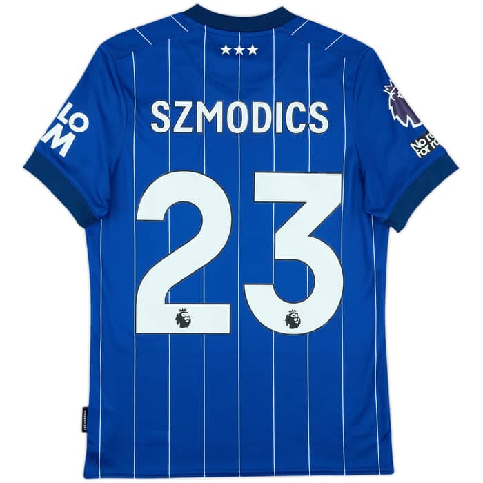 2024-25 Ipswich Match Issue Home Shirt Szmodics #23