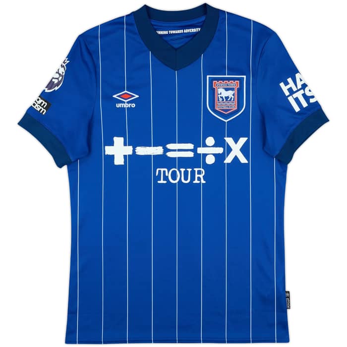 2024-25 Ipswich Match Issue Home Shirt Szmodics #23